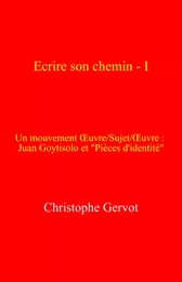 Écrire son chemin – I