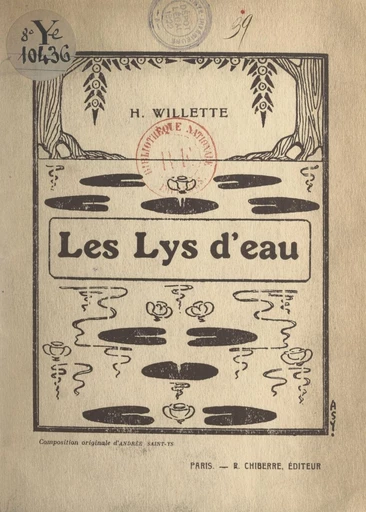 Les lys d'eau - Henriette Willette - FeniXX réédition numérique