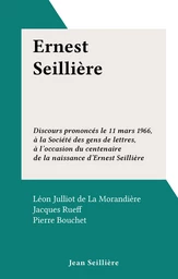 Ernest Seillière