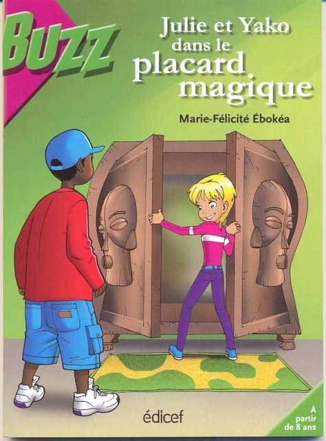 Julie et Yako dans Le placard magique - Marie-Félicité Ebokéa - EDICEF