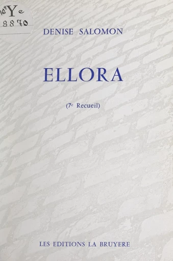 Ellora - Denise Salomon - FeniXX réédition numérique