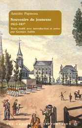 Souvenirs de jeunesse, 1822-1837