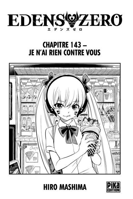 Edens Zero Chapitre 143 - Hiro Mashima - Pika