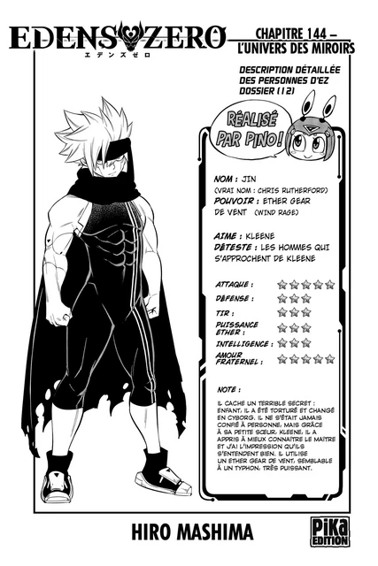 Edens Zero Chapitre 144 - Hiro Mashima - Pika