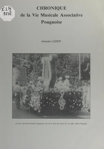 Chronique de la vie musicale associative pouguoise - Jacques Lozier - FeniXX réédition numérique