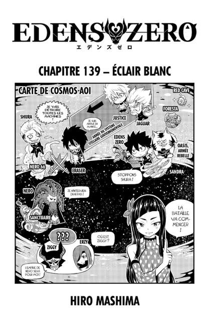 Edens Zero Chapitre 139 - Hiro Mashima - Pika