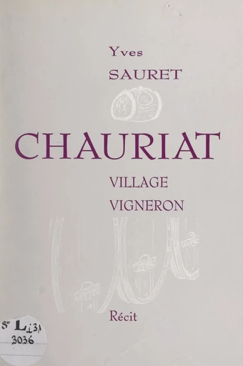 Chauriat - Yves Sauret - FeniXX réédition numérique