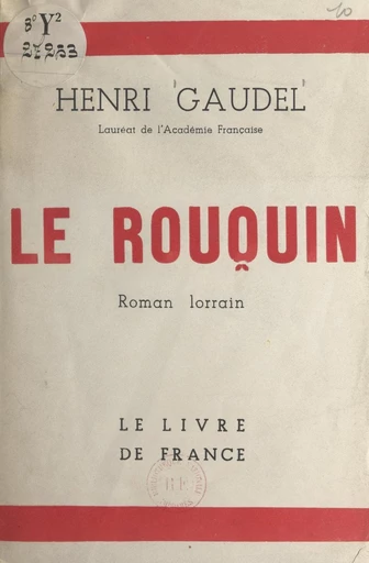 Le rouquin - Henri Gaudel - FeniXX réédition numérique