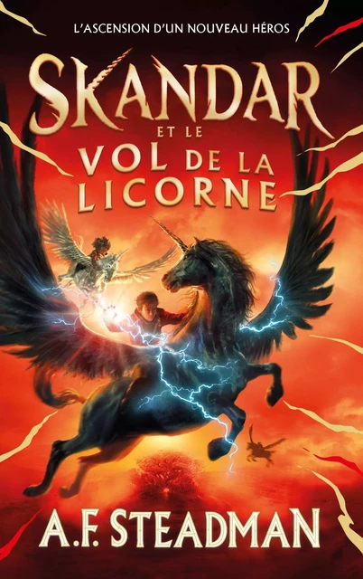 Skandar et le vol de la licorne - A.F. Steadman - Hachette Romans