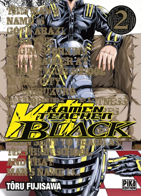 Kamen Teacher Black T02 - Tôru Fujisawa - Pika