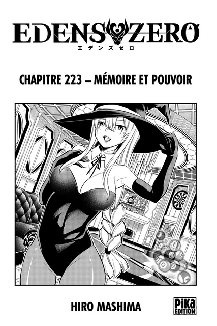 Edens Zero Chapitre 223 - Hiro Mashima - Pika