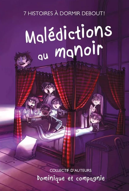 Malédictions au manoir -  Collectif - Dominique et compagnie