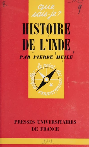 Histoire de l'Inde - Jean-Luc Chambard, André Guimbretière, Pierre Meile - FeniXX réédition numérique