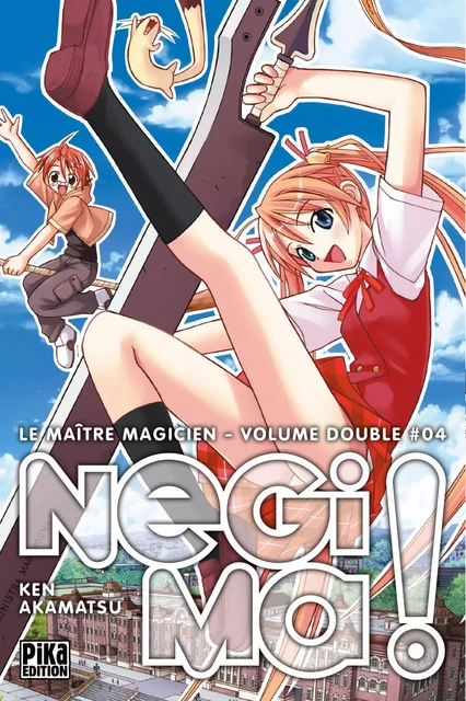 Negima ! Le Maître Magicien Edition double T04 - Ken Akamatsu - Pika