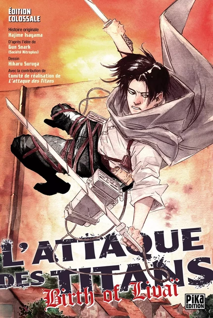 L'Attaque des Titans - Birth of Livaï - Edition Colossale - Dustin Nguyen - Pika