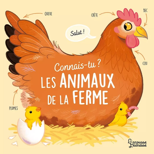 Connais-tu les animaux de la ferme ? - Olivier Le Gall - Larousse