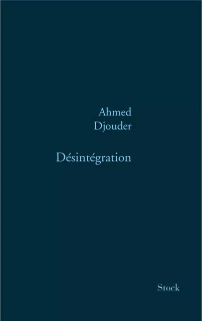 Désintégration - Ahmed Djouder - Stock