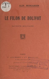 Le filon de Bolivot