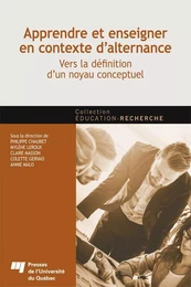 Apprendre et enseigner en contexte d'alternance