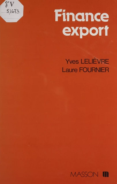 Finance export - Yves Lelièvre, Laure Fournier - FeniXX réédition numérique