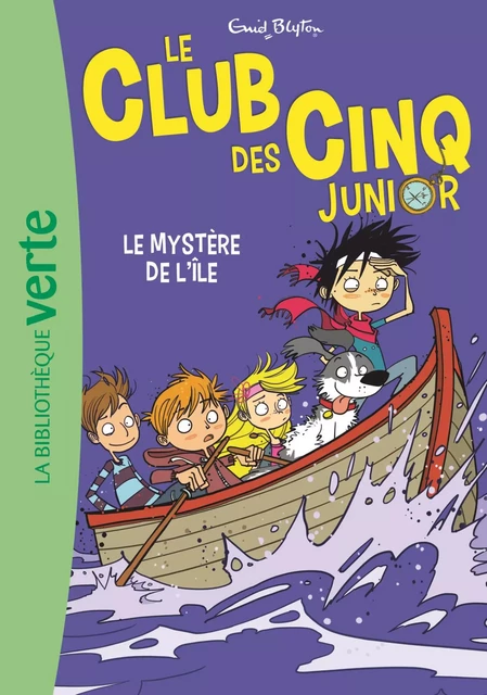 Le Club des Cinq Junior 02 - Le Mystère de l'île - Enid Blyton - Hachette Jeunesse