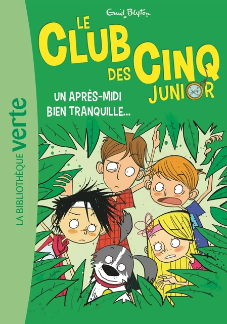 Le Club des Cinq Junior 01 - Un après-midi bien tranquille... - Enid Blyton - Hachette Jeunesse