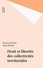 Droit et libertés des collectivités territoriales