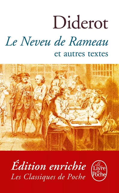 Le Neveu de Rameau et autres textes - Denis Diderot - Le Livre de Poche