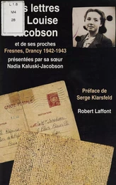 Lettres de Louise Jacobson et de ses proches