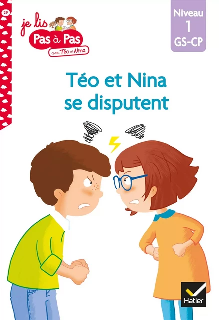 Téo et Nina GS-CP Niveau 1 - Téo et Nina se disputent - Isabelle Chavigny, Marie-Hélène Van Tilbeurgh - Hatier