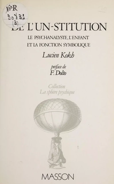 De l'un-stitution - L. Kokh - FeniXX réédition numérique