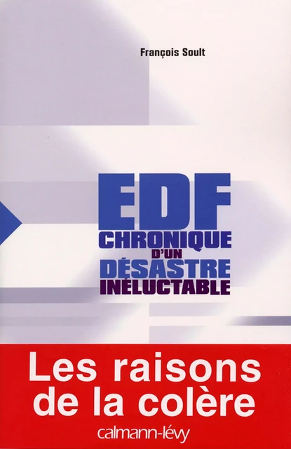 EDF : chronique d'un désastre inéluctable - François Soult - Calmann-Lévy