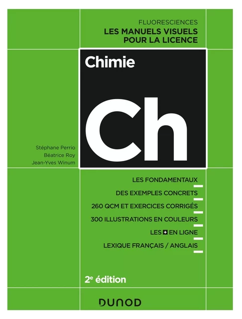 Chimie - 2e éd. - Stéphane Perrio, Béatrice Roy, Jean-Yves Winum - Dunod