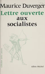 Lettre ouverte aux socialistes