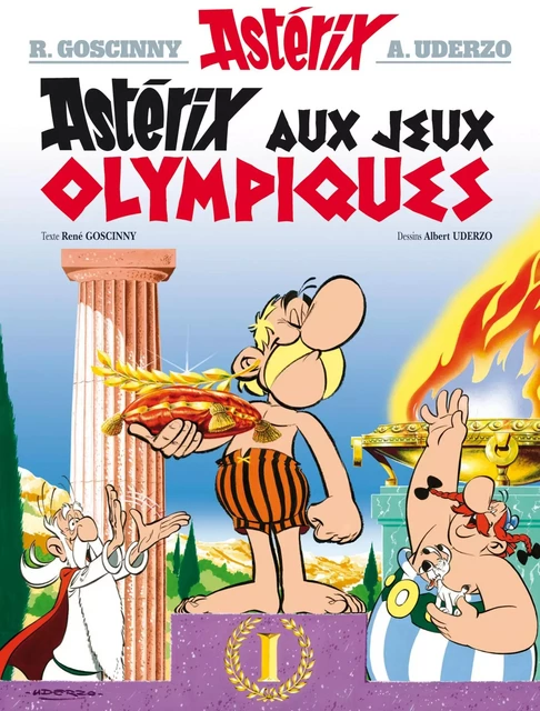 Astérix - Astérix aux jeux Olympiques - n°12 - René Goscinny, Albert Uderzo - Hachette Asterix