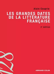 Les grandes dates de la littérature française