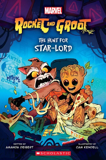 The Hunt for Star-Lord (Rocket and Groot Graphic Novel) - Amanda Deibert - Scholastic Inc.