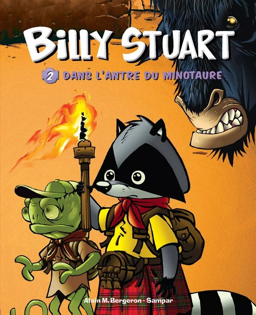 Billy Stuart - Tome 2 - Dans l'antre du Minotaure - Alain M. Bergeron - Hachette Romans