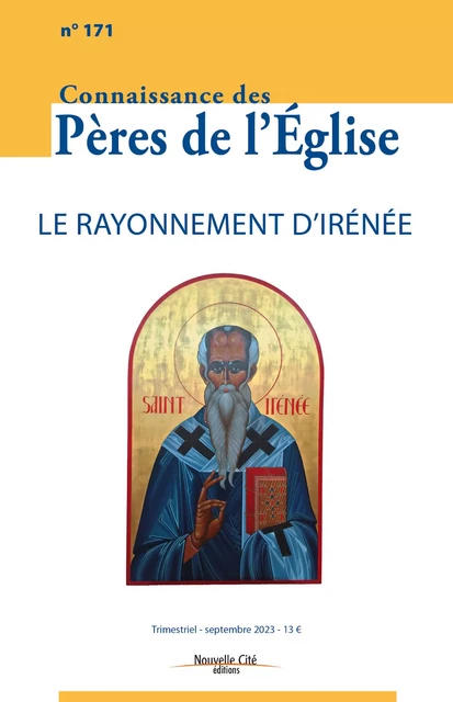 Connaissance des Pères de l'Église n°171 -  Collectif - Nouvelle Cité