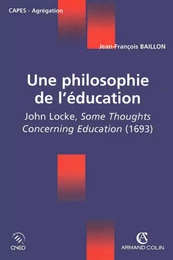 Une philosophie de l'éducation