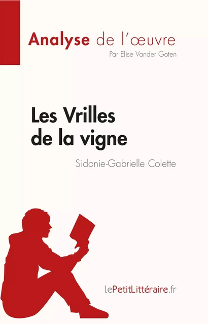 Les Vrilles de la vigne de Sidonie-Gabrielle Colette (Fiche de lecture) - Elise Vander Goten - lePetitLitteraire.fr