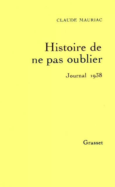 Le temps accompli T02 - Claude Mauriac - Grasset