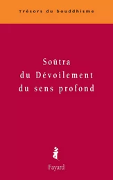 Soûtra du dévoilement du sens profond