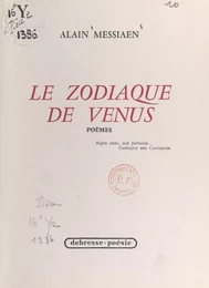 Le zodiaque de Vénus