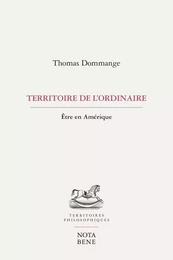 Territoire de l'ordinaire