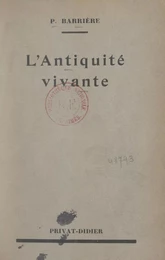 L'Antiquité vivante