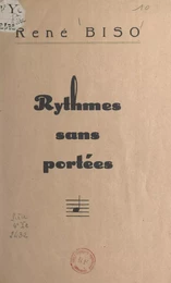 Rythmes sans portées