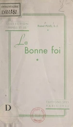 La bonne foi