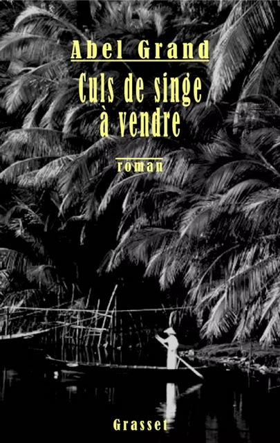 Culs de singe à vendre - Abel Grand - Grasset