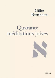 Quarante méditations juives